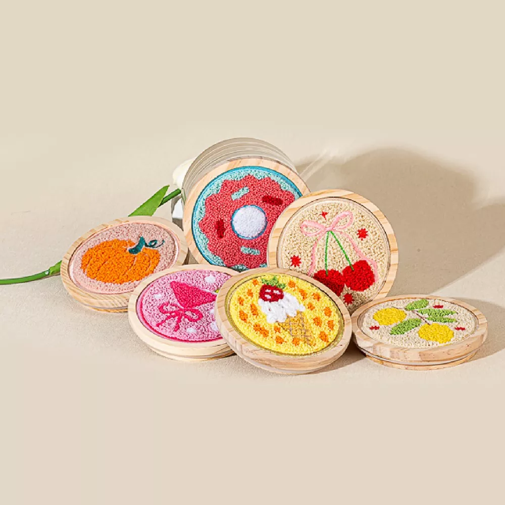 Schattig handgemaakt milieuvriendelijk houten deksel