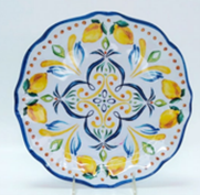Hand Painted Lemon Ceramic Tableware Set