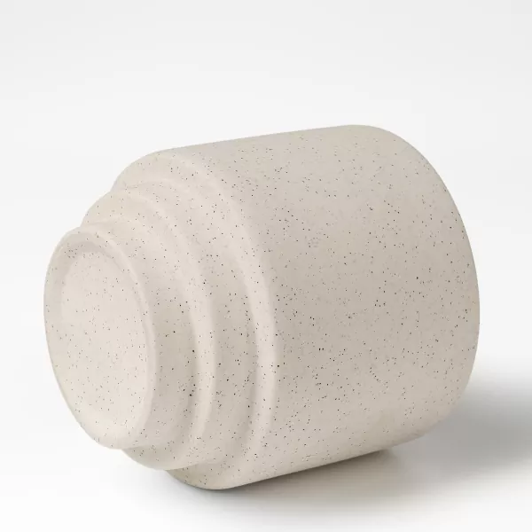 Keramische kandelaars met glazuur en patroon