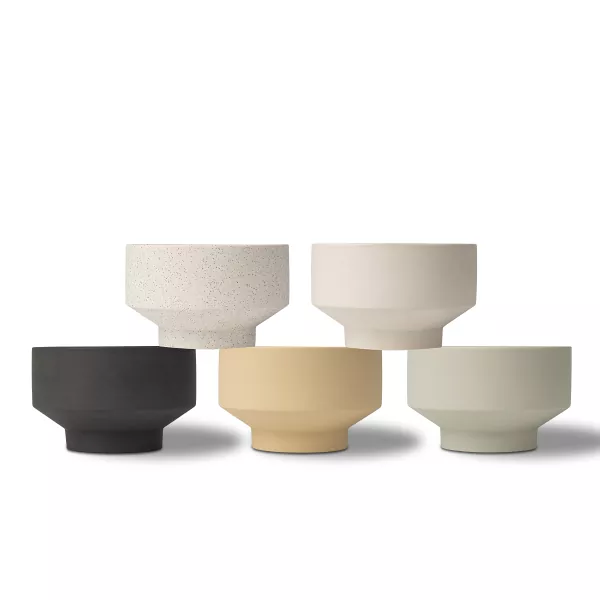 Wabi-sabi-stijl geometrische keramische kandelaars Wabi-sabi-stijl geometrische keramische kandelaars