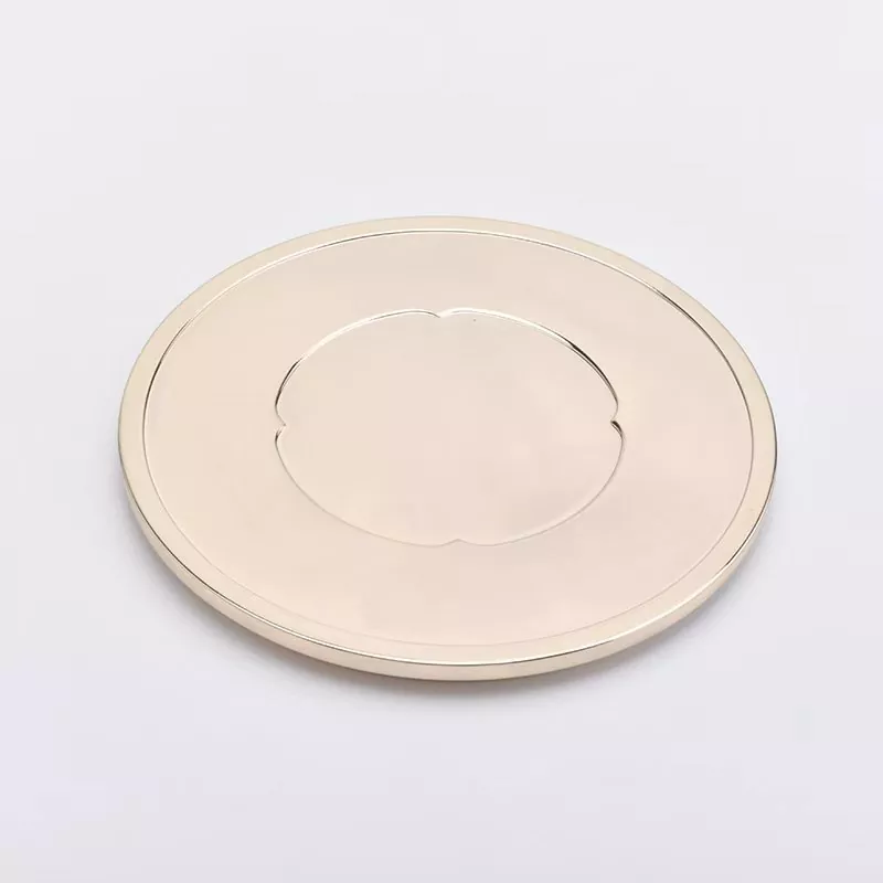 Zinklegering rond schijfvormig aromaverspreiderdeksel